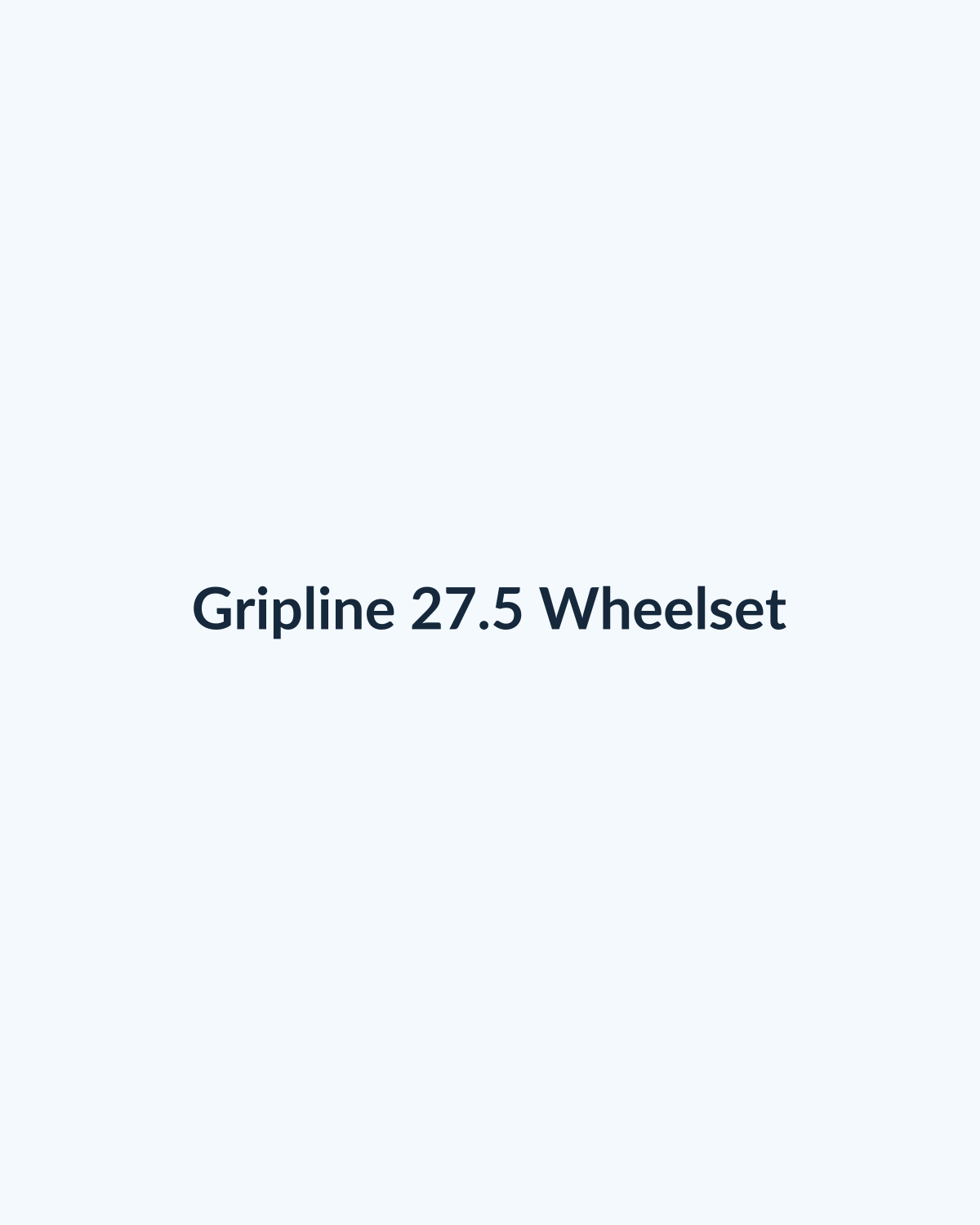 Gripline 27.5 Wheelset