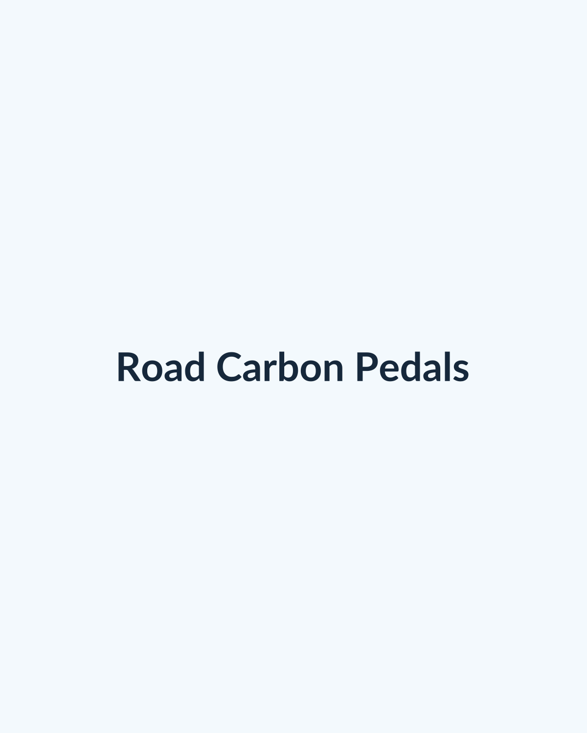 Road Carbon Pedals