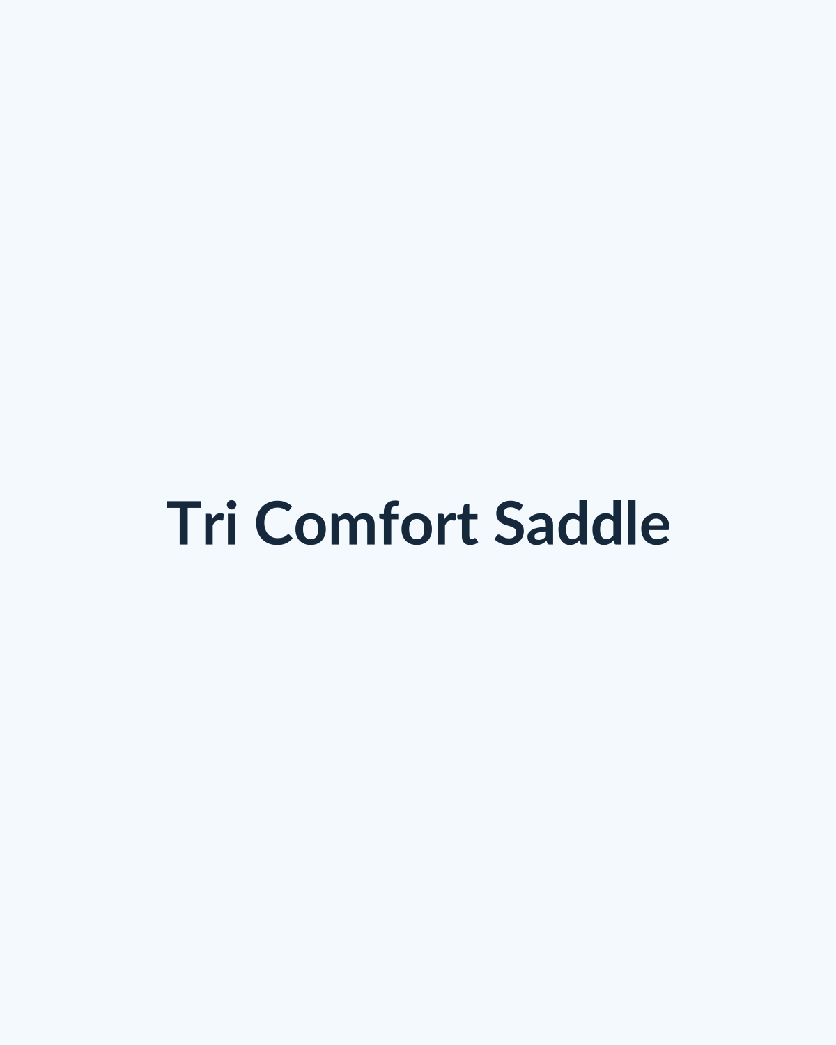 Tri Comfort Saddle