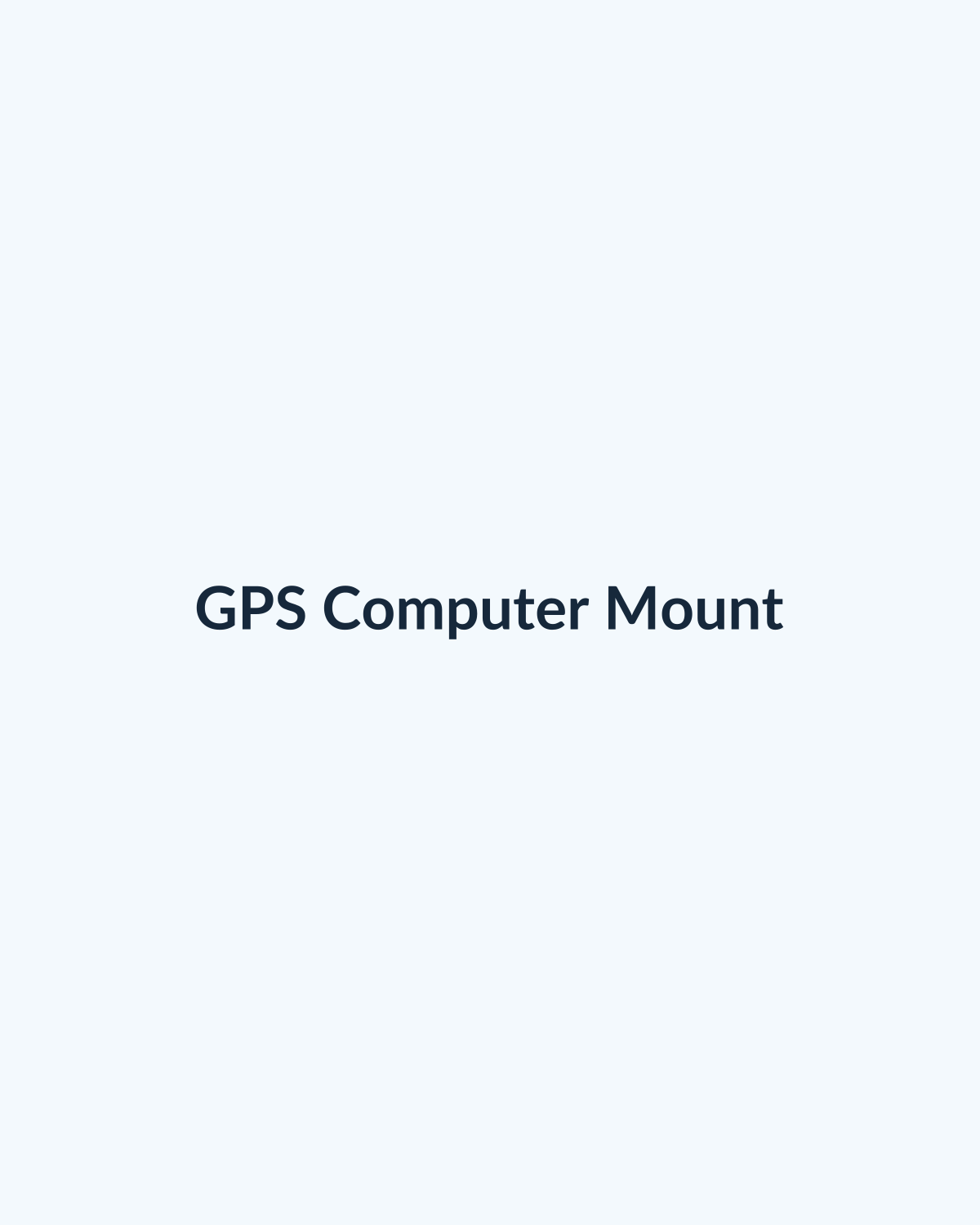 GPS Computer Mount